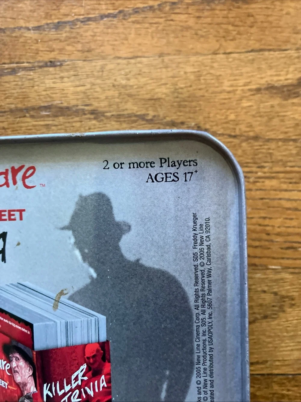 Friday the 13th & A Nightmare On Elm Street Killer Trivia Game NEW